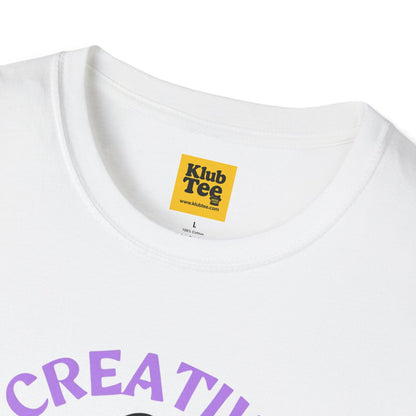 Creative and Humble T-Shirt - Floral Music