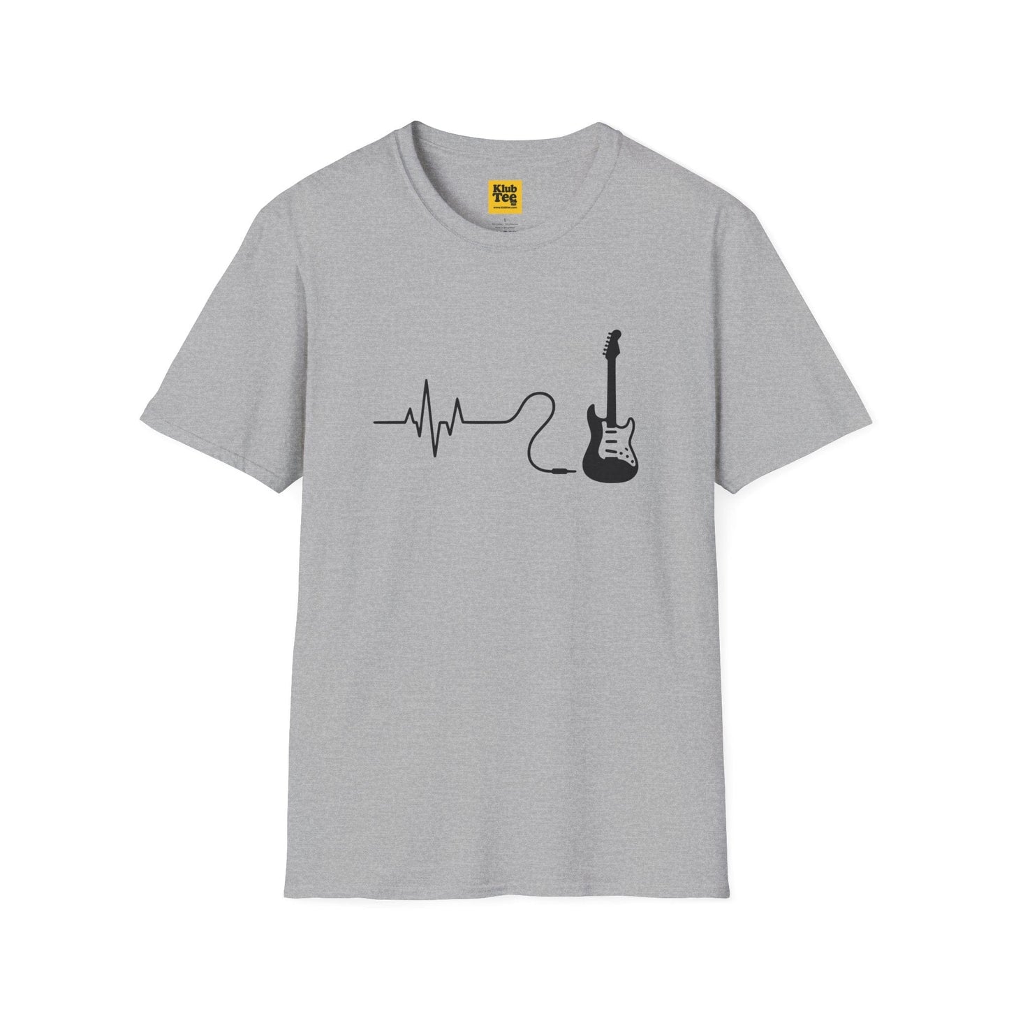 Heartbeat Guitar T-Shirt - Music Life
