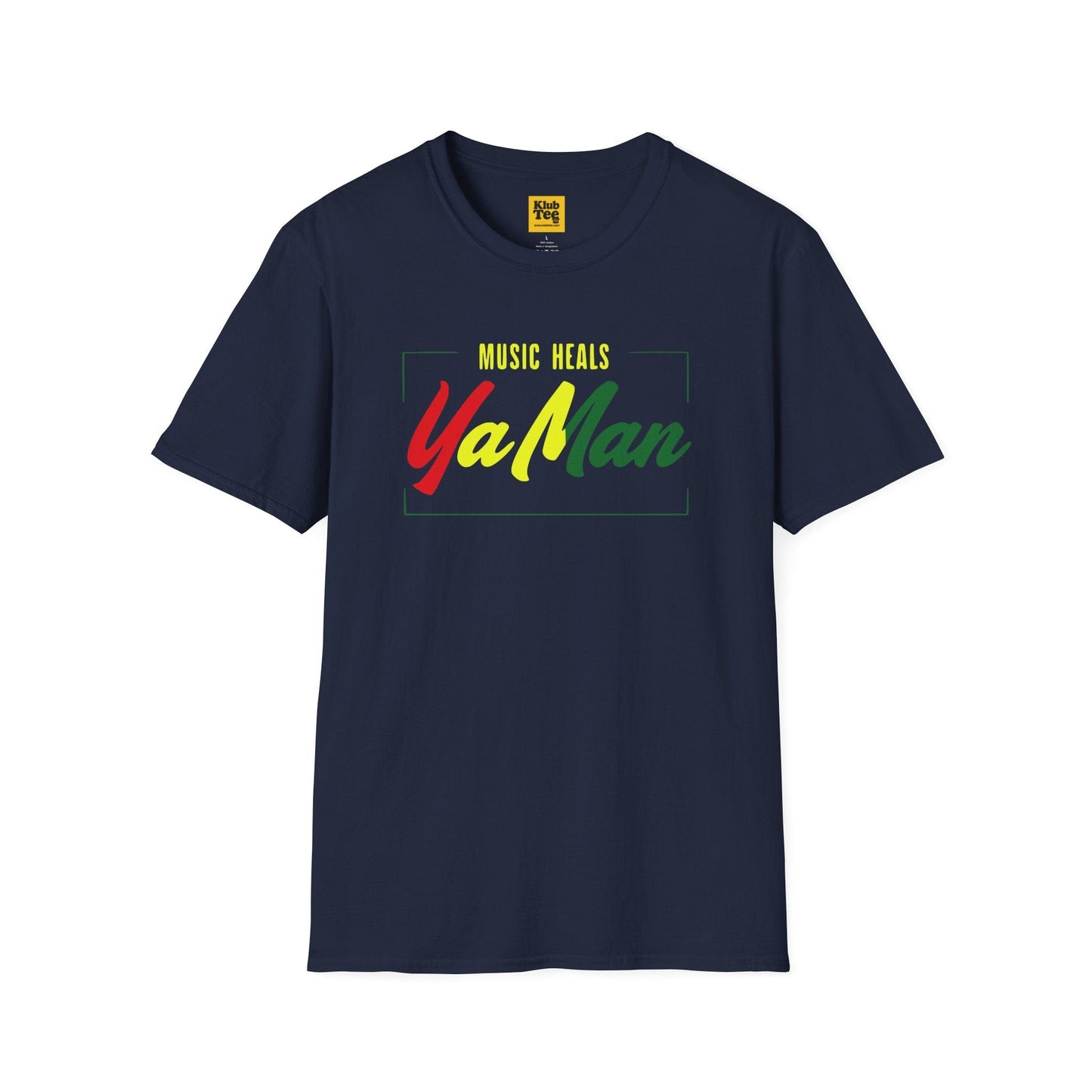 Music Heals YaMan T-Shirt - Healing Vibes