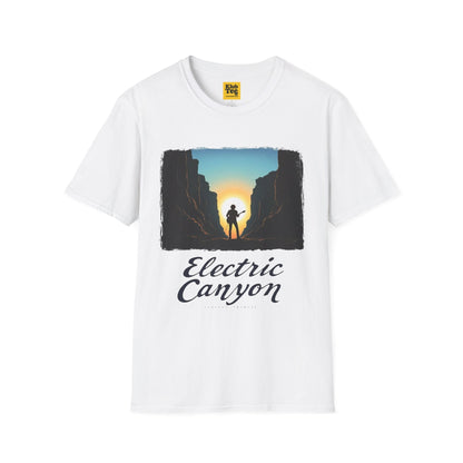 Electric Canyon Clapton Tribute T-Shirt - Guitar Legend