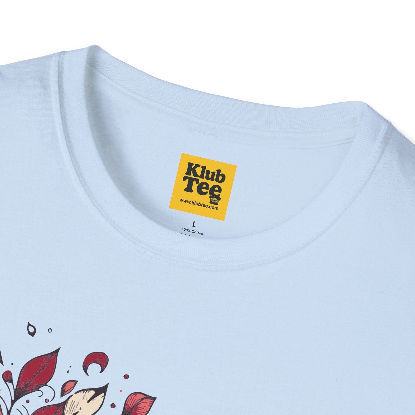 Floral Music Notes T-Shirt - Garden Melody