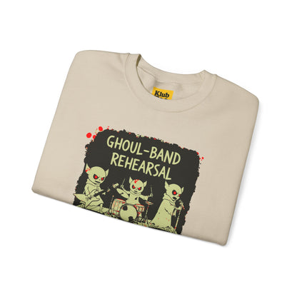 Ghoul-Band Rehearsal Halloween Sweatshirt - Spooky Music