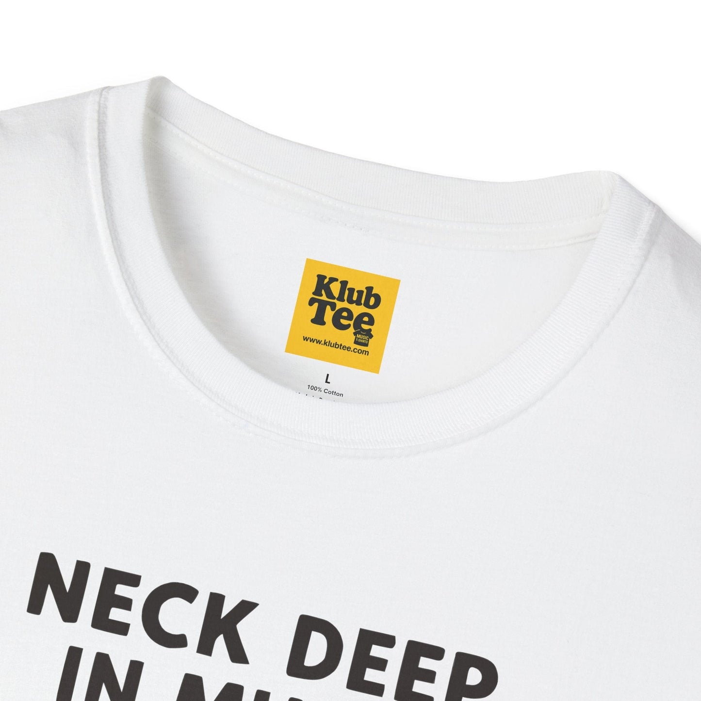 Neck Deep in Music T-Shirt - Graphic Design