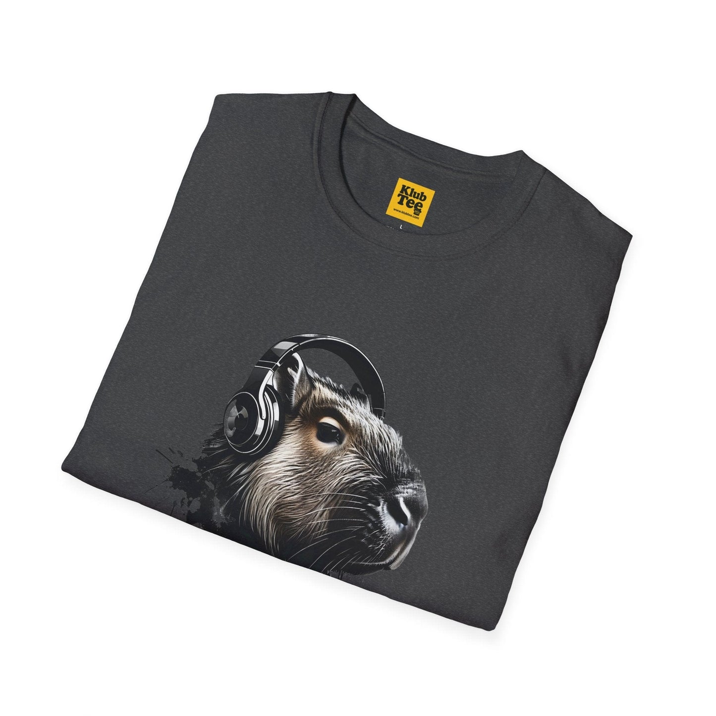 Capybara Music T-Shirt - Animal Musician