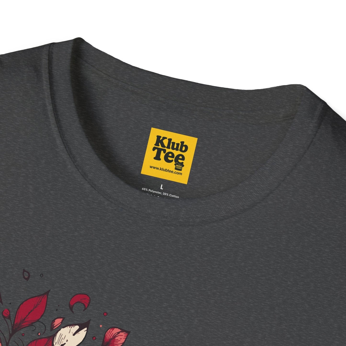 Floral Music Notes T-Shirt - Garden Melody