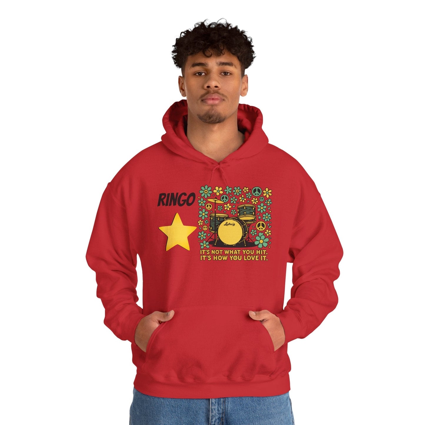 Ringo Drummer Hoodie - Beatles Tribute