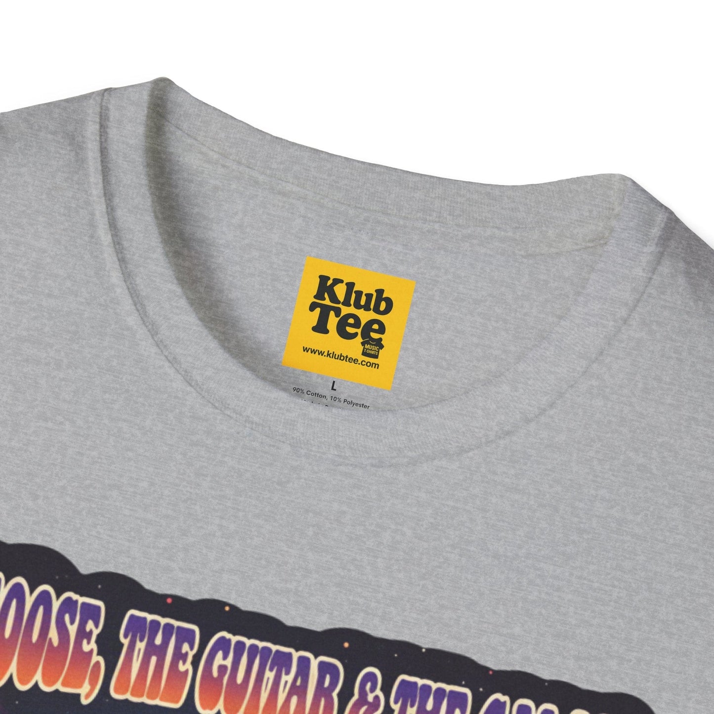 Groovy Galactic Guitar T-Shirt - Cosmic Music Tee