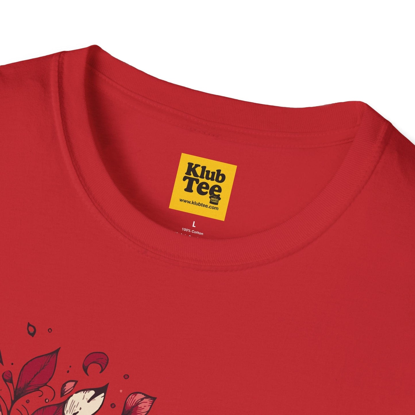 Floral Music Notes T-Shirt - Garden Melody