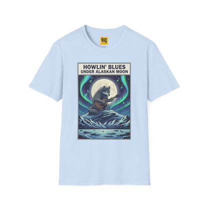 Alaskan Moon Howlin' Blues T-Shirt - Wildlife Music