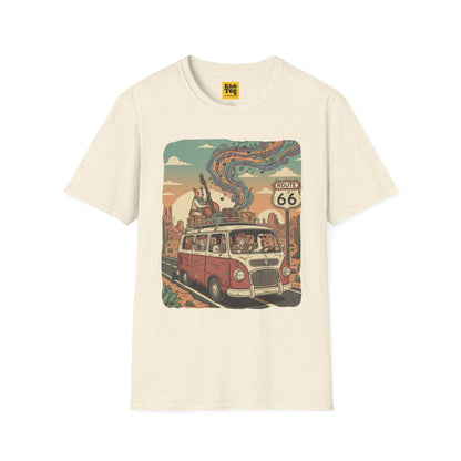 Vintage Road Trip T-Shirt - Adventure Travel Tee