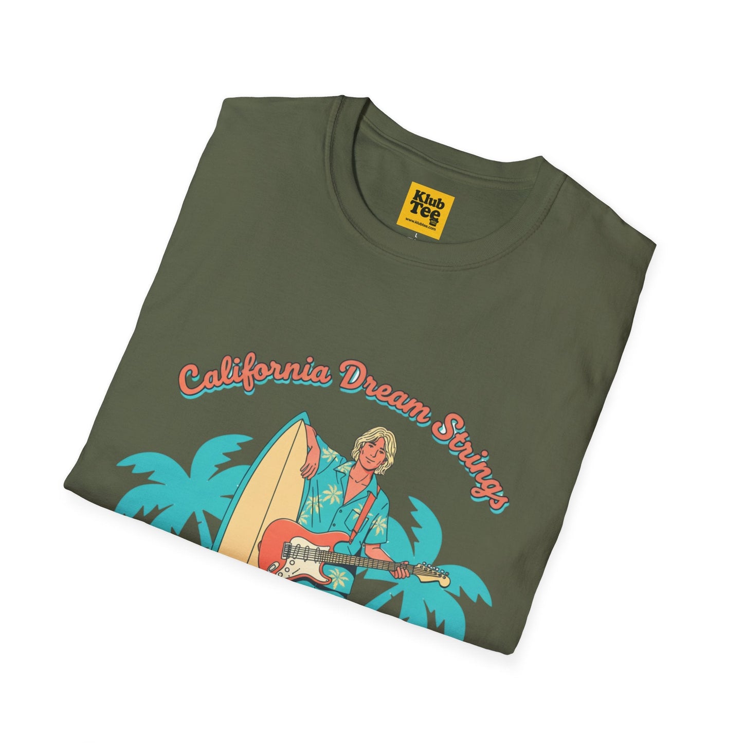 California Dreamin' Surf T-Shirt - Beach Vibes Tee