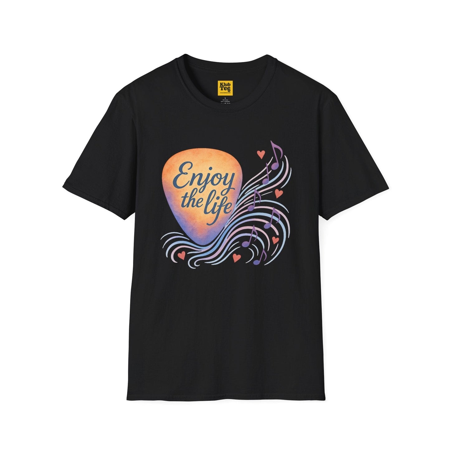 Enjoy The Life Music T-Shirt - Positive Vibes