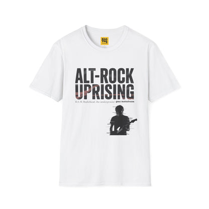 Alt-Rock Uprising T-Shirt | Guitar Silhouette Band Tee