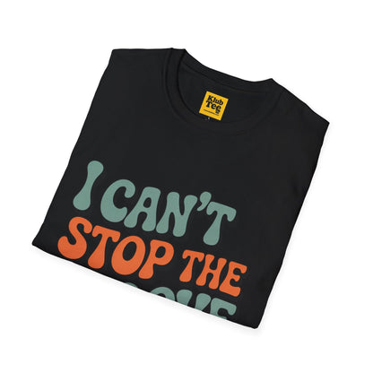 I Can't Stop The Groove T-Shirt | Retro 70s Music Tee