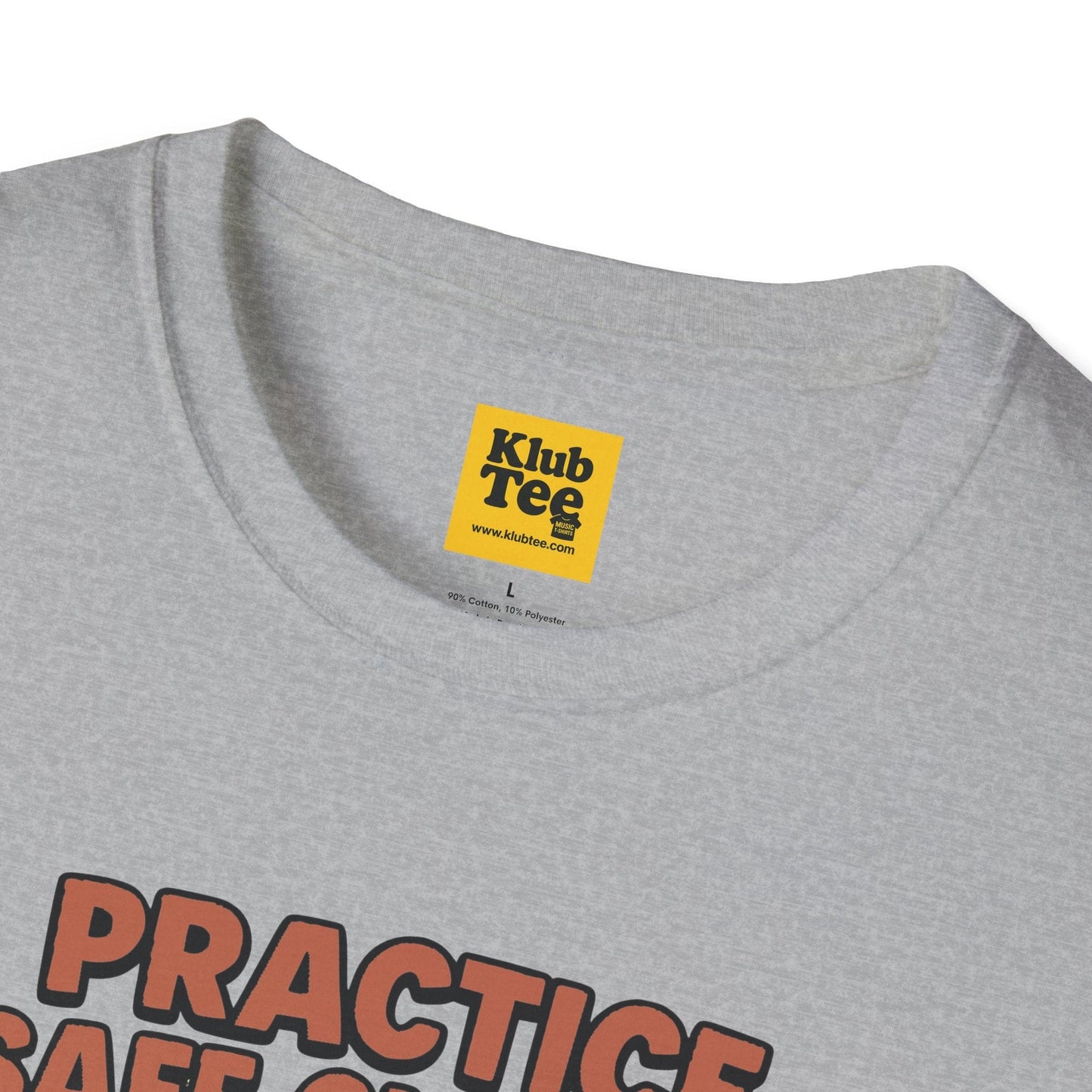 Practice Safe Chords T-Shirt - Guitar Humor