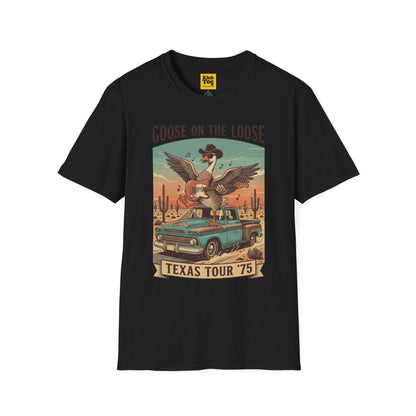 Goose on the Loose T-Shirt - Retro Texas Tour Tee