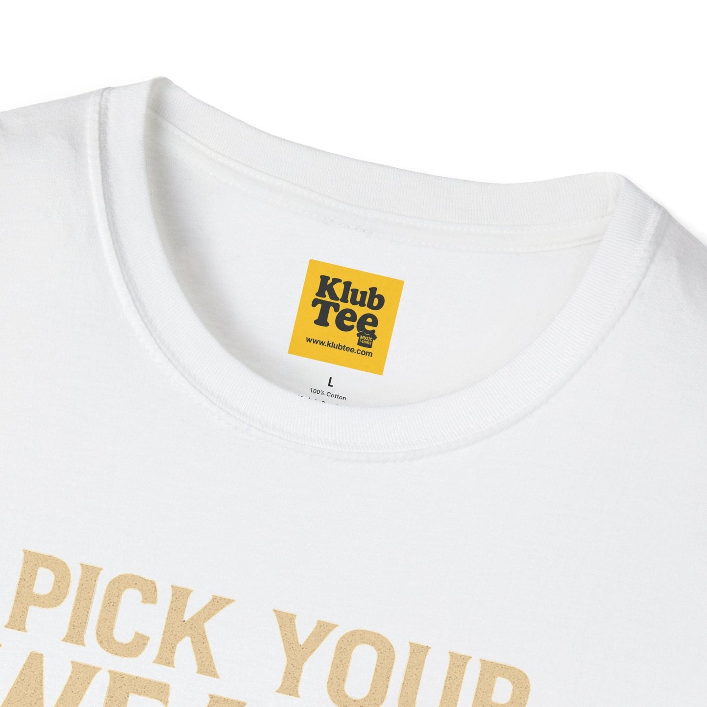 Pick Your Weapon T-Shirt - Guitar Choice