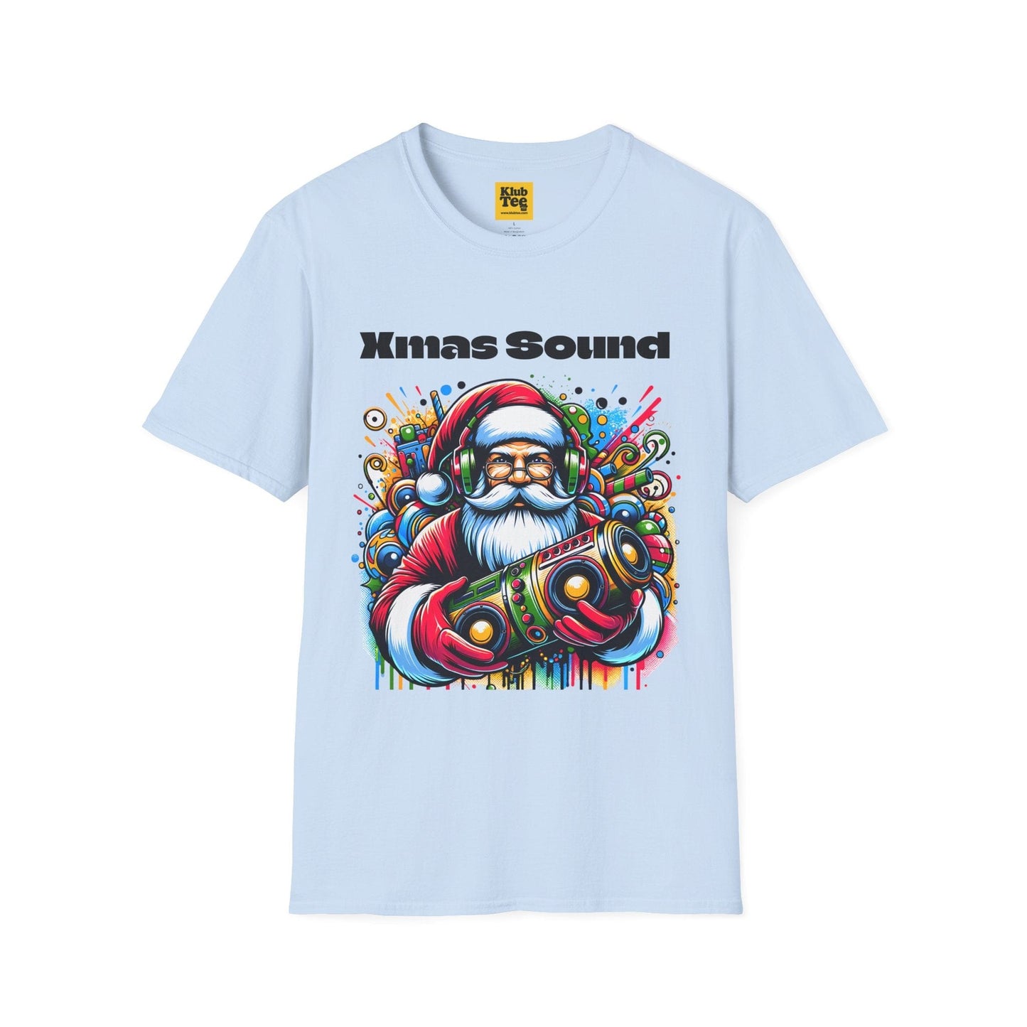 Xmas Sound T-Shirt - Festive Holiday Music Vibe