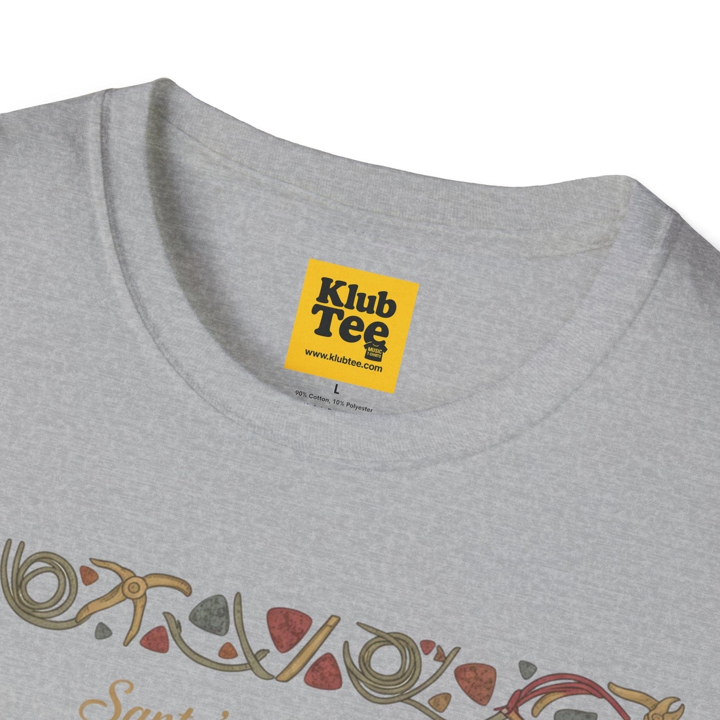 Santa's Guitar Workshop T-Shirt - Christmas Music