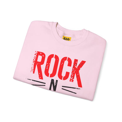 Rock 'n Roll Sweatshirt - Vintage Music Lover Gift