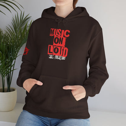 Music On Loud Hoodie - Volume Statement