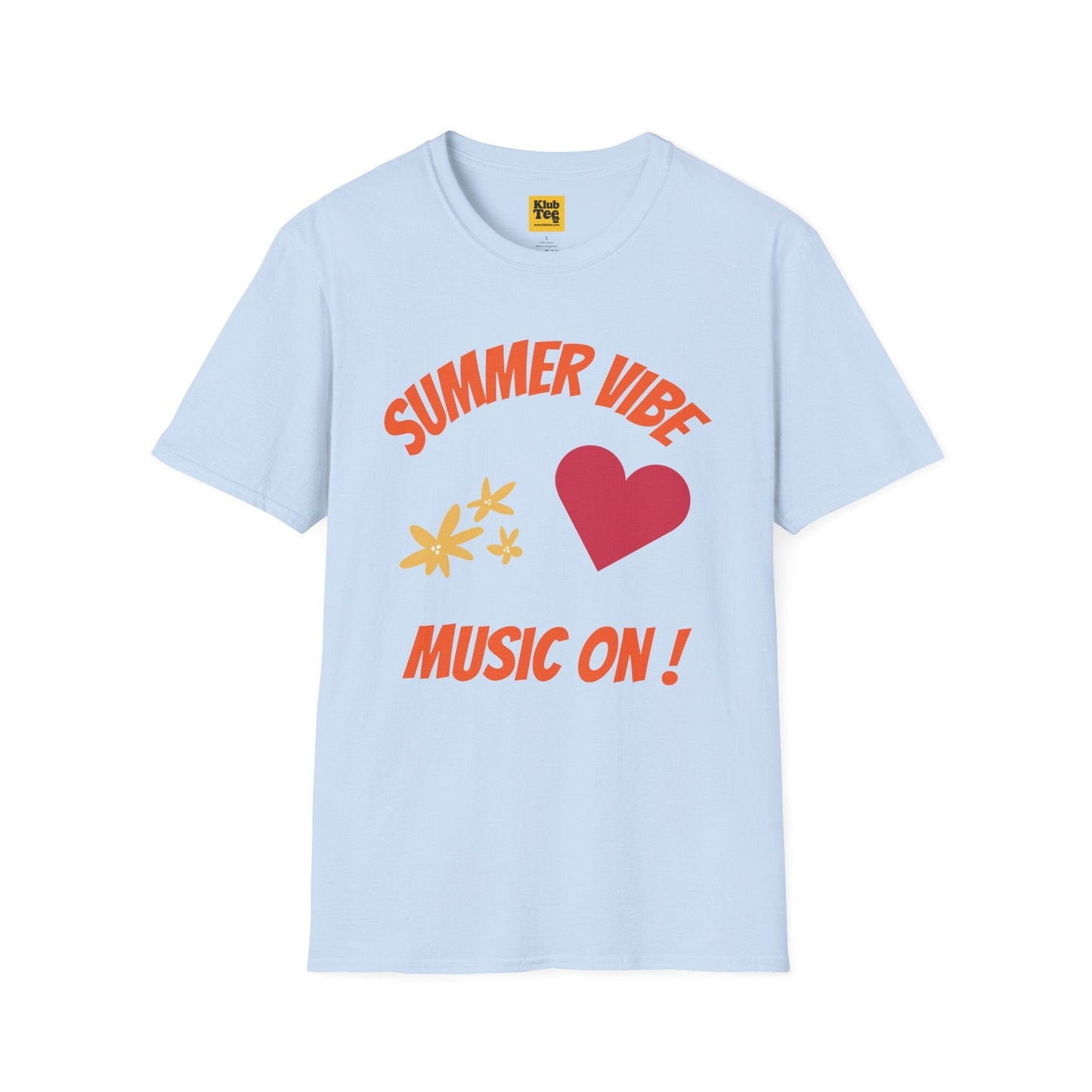Summer Vibe Music On T-Shirt - Seasonal
