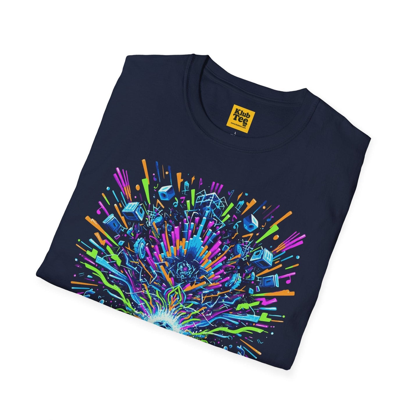 Vibrant Mind Explosion T-Shirt - Artistic