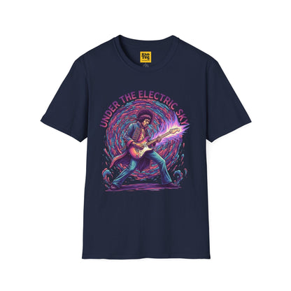 Under the Electric Sky T-Shirt | Retro Jimmy Rock Tee
