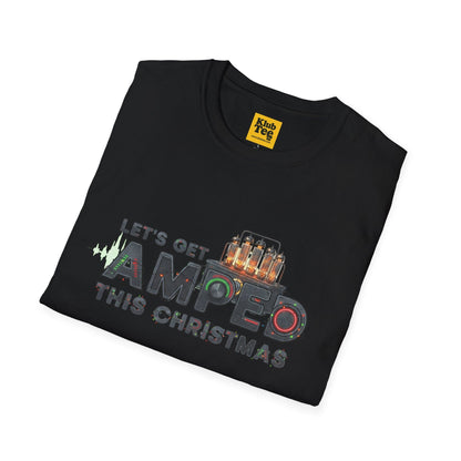 Amped Christmas T-Shirt - Rock Music Holiday Tee