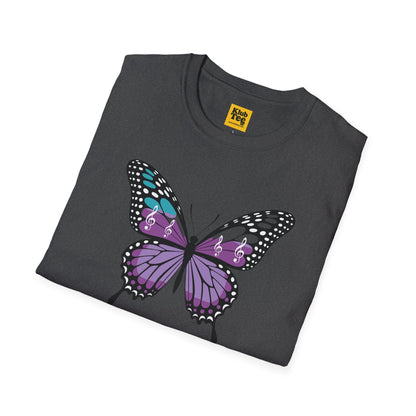 Butterfly Music T-Shirt - Nature & Sound