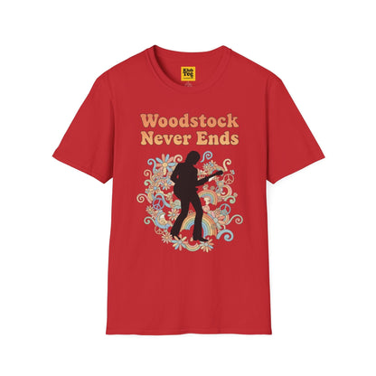 Woodstock Inspired T-Shirt - Retro Festival Tee