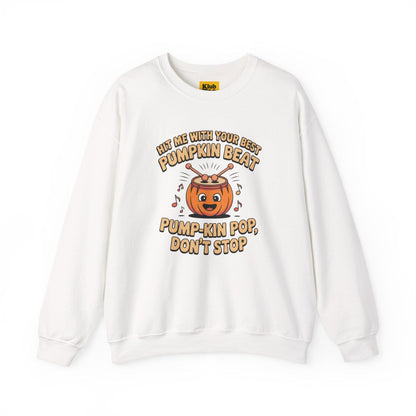 Pumpkin Beat Halloween Sweatshirt - Cozy Music Tee