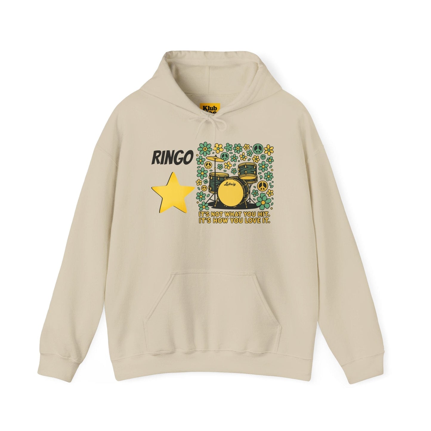 Ringo Drummer Hoodie - Beatles Tribute