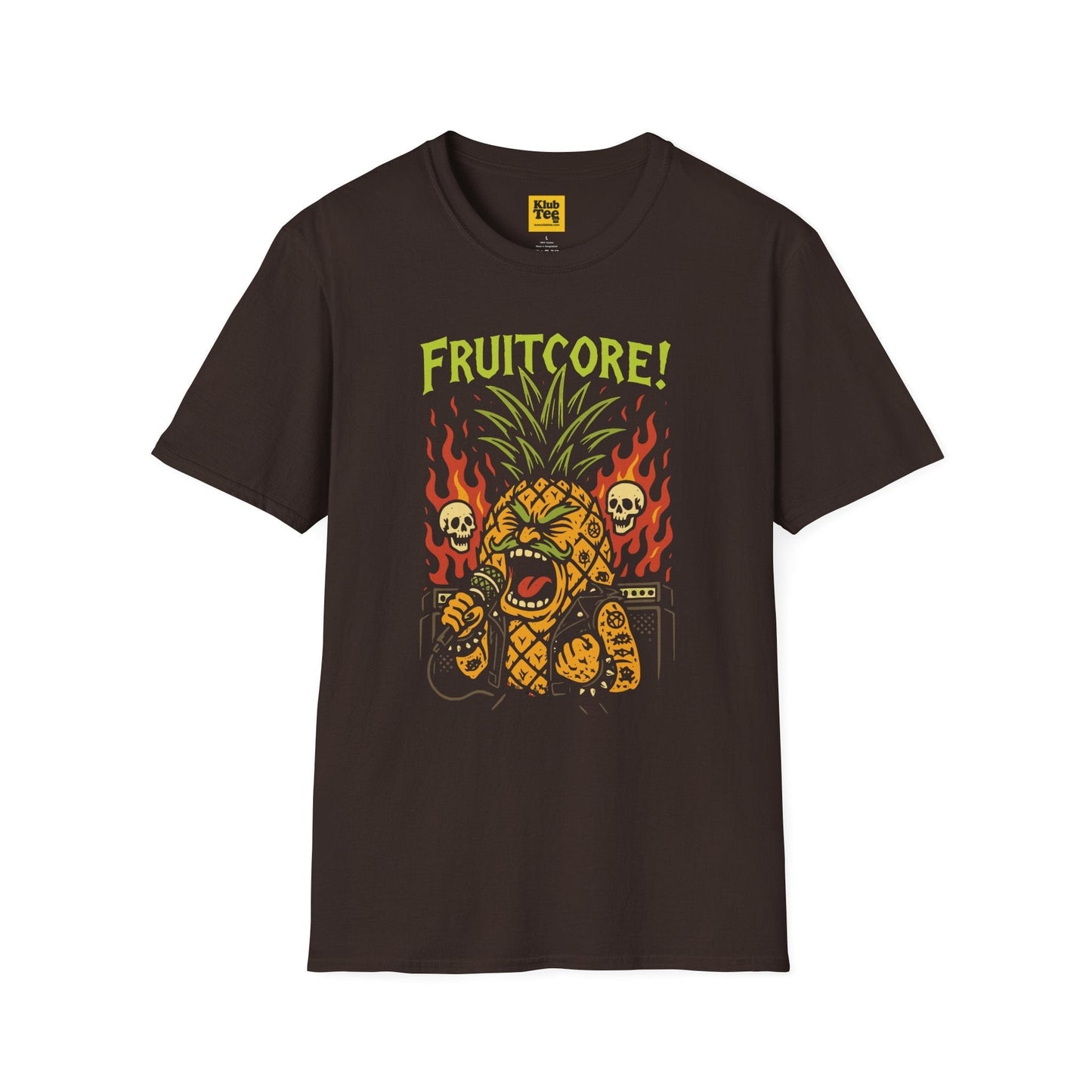 Fruitcore Pineapple T-Shirt - Edgy Fruit