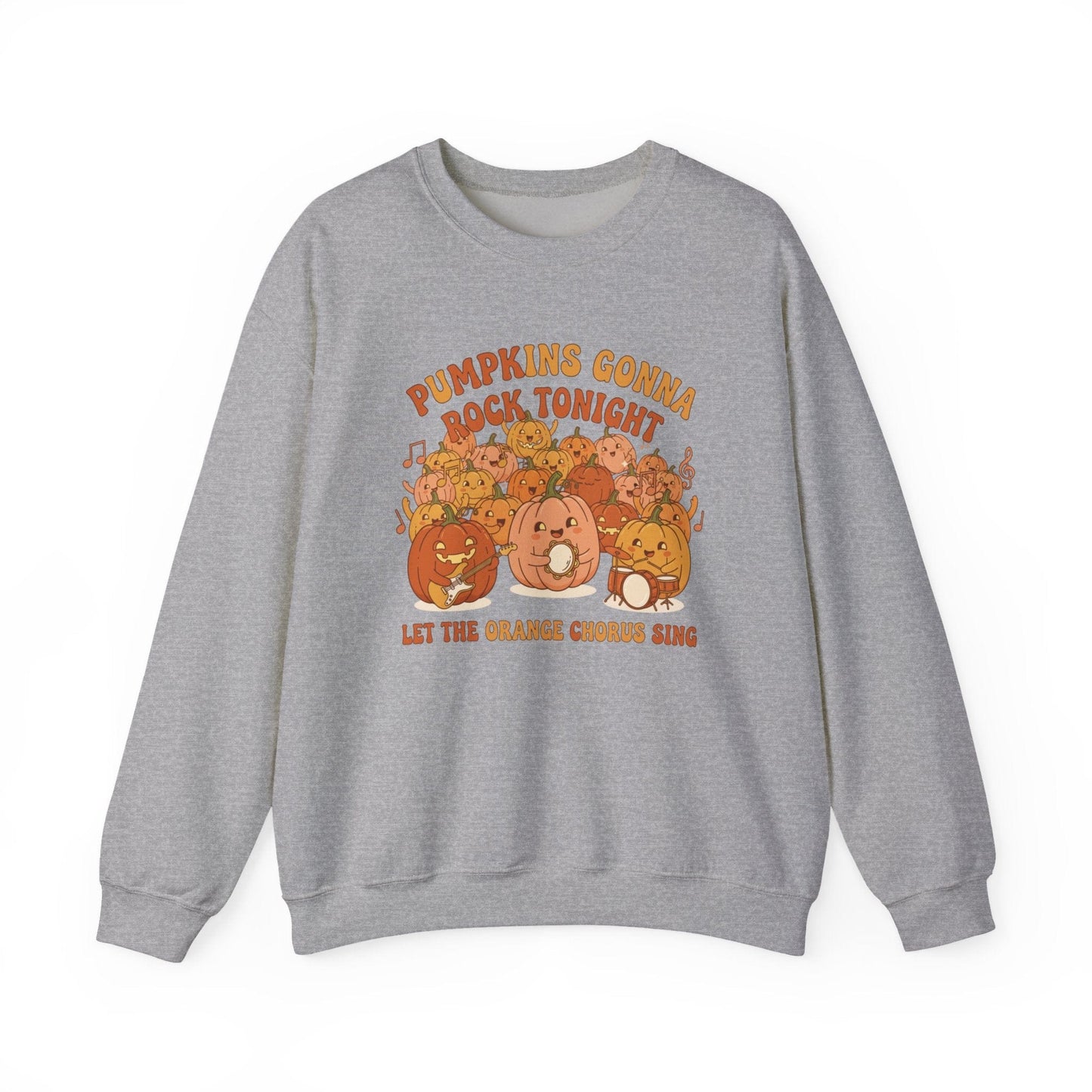 Cozy Pumpkin Sweatshirt - Fall Halloween Fashion