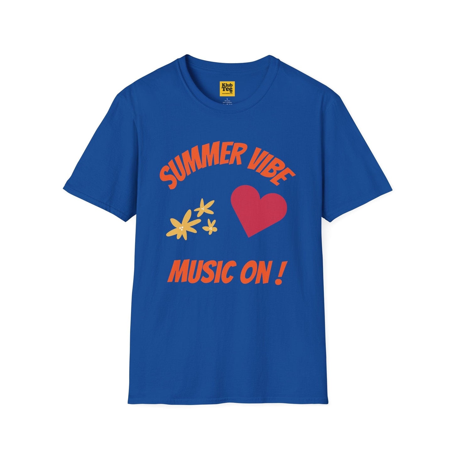 Summer Vibe Music On T-Shirt - Seasonal