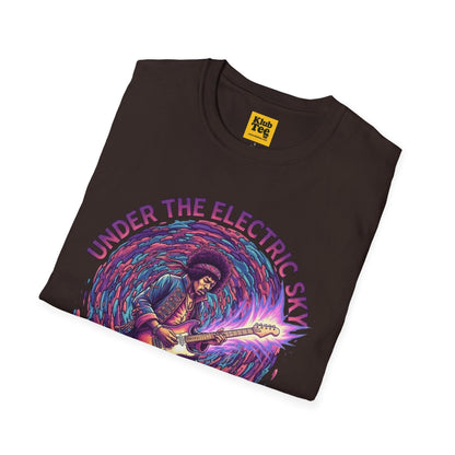 Under the Electric Sky T-Shirt | Retro Jimmy Rock Tee