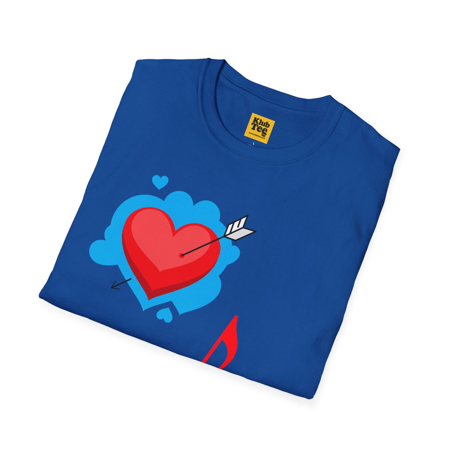 Music Love T-Shirt - Sweetheart Design