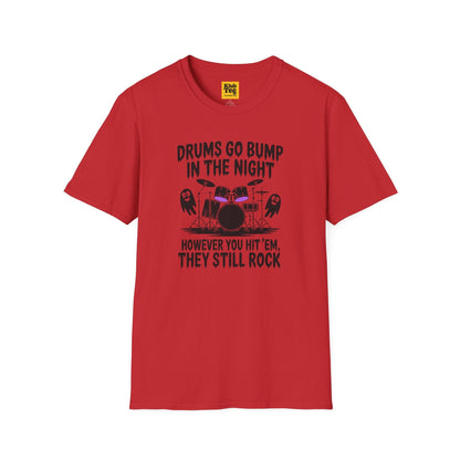 Spooky Drummer T-Shirt - Halloween Music Tee