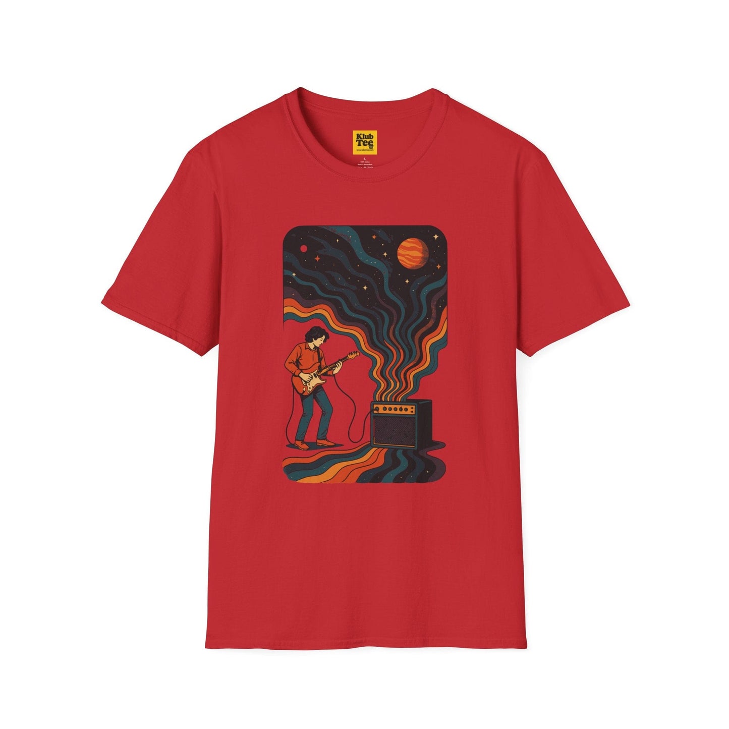Cosmic Music Vibes T-Shirt - Space Sound