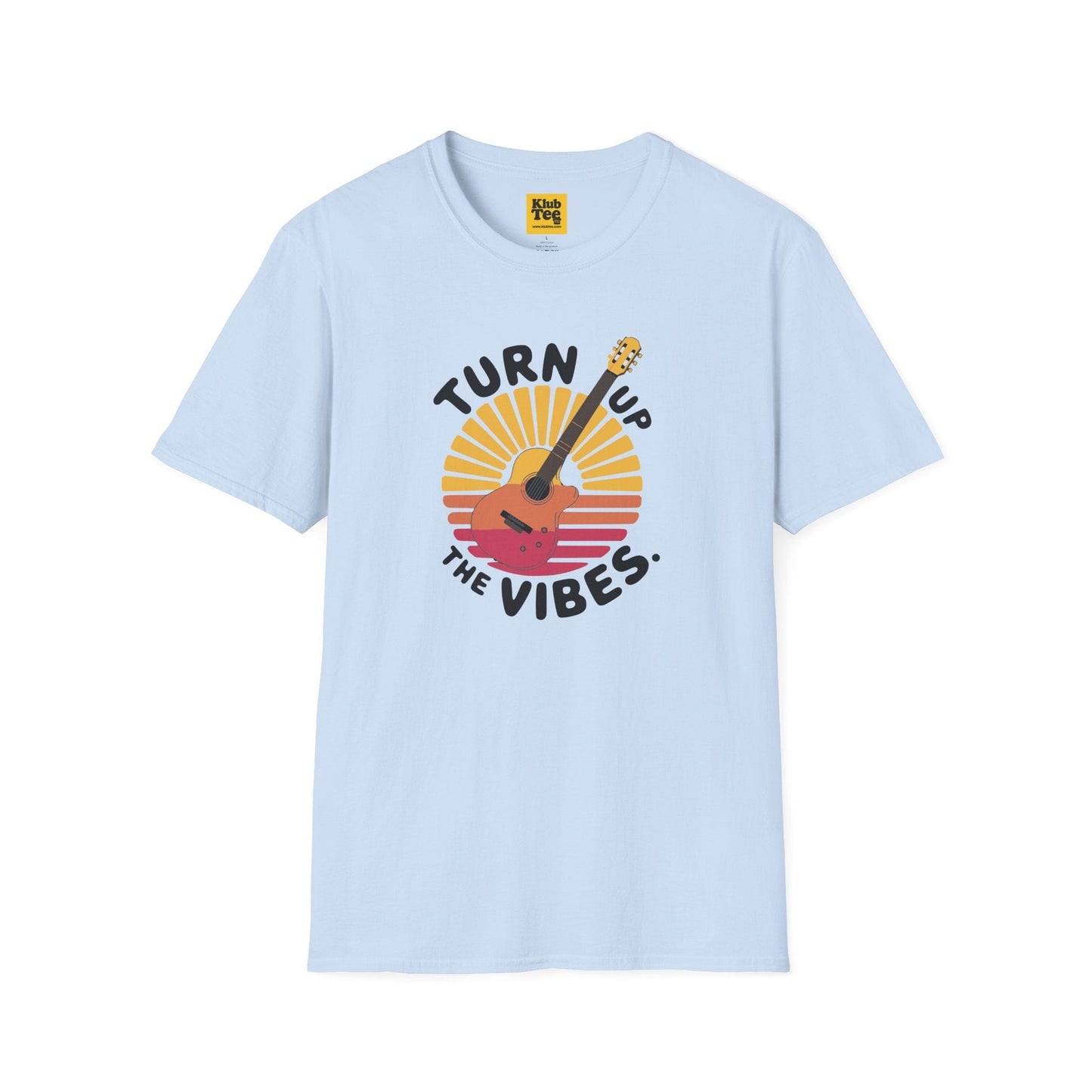Retro Vibes Guitar T-Shirt - Vintage Style