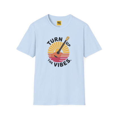Retro Vibes Guitar T-Shirt - Vintage Style
