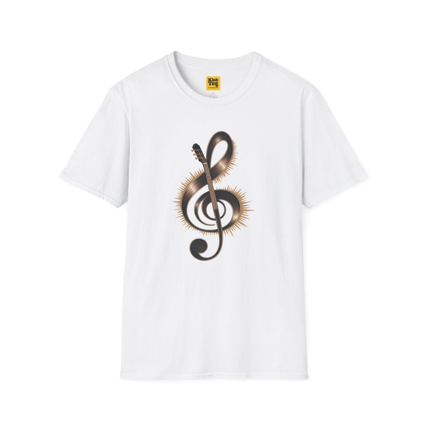 Musical Vibes T-Shirt - Treble Clef Design