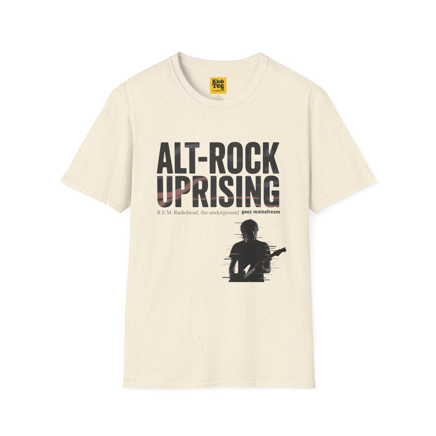 Alt-Rock Uprising T-Shirt | Guitar Silhouette Band Tee