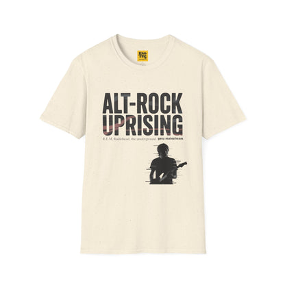 Alt-Rock Uprising T-Shirt | Guitar Silhouette Band Tee