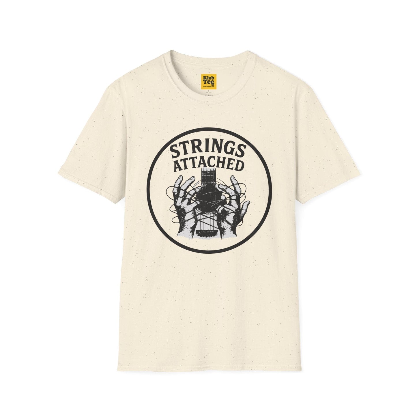 Strings Attached T-Shirt - Guitar Humor