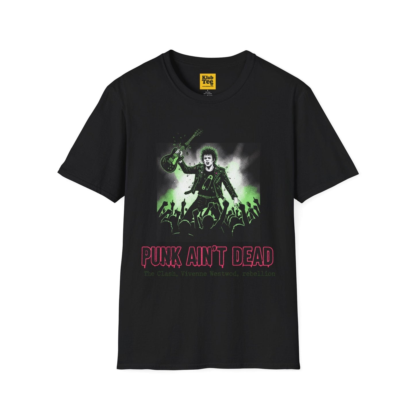 Punk Ain't Dead T-Shirt | Retro Punk Rock Graphic