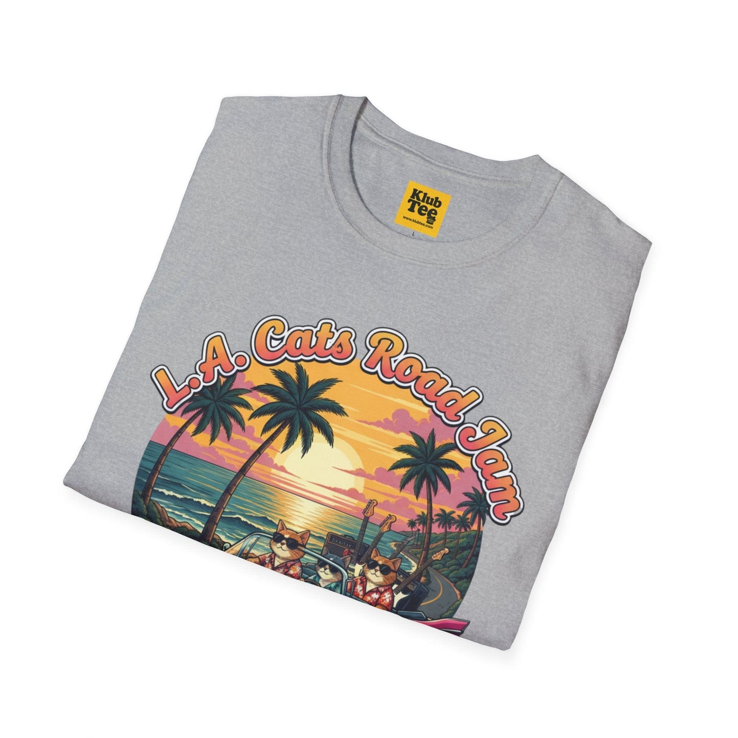 Retro LA Beach Vibes T-Shirt - Summer Vacation Tee