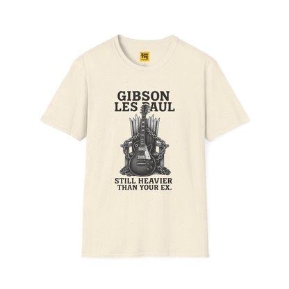 Still Heavier Than Your Ex T-Shirt - Guitar Humor