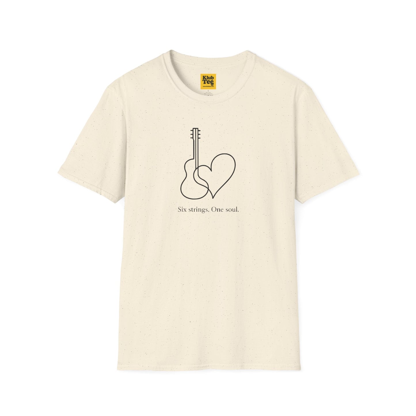 Six Strings One Soul T-Shirt - Guitar Love